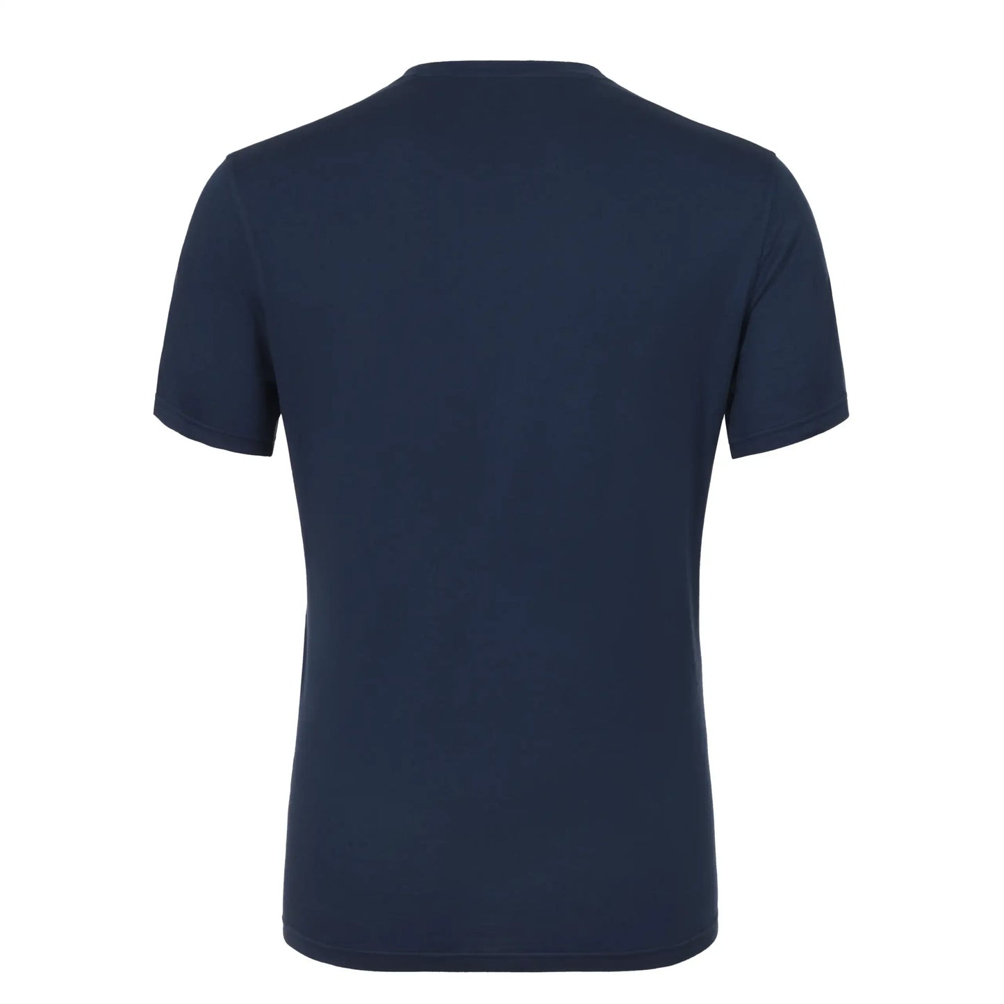 Cotton-Blend T-Shirt in Dark Blue