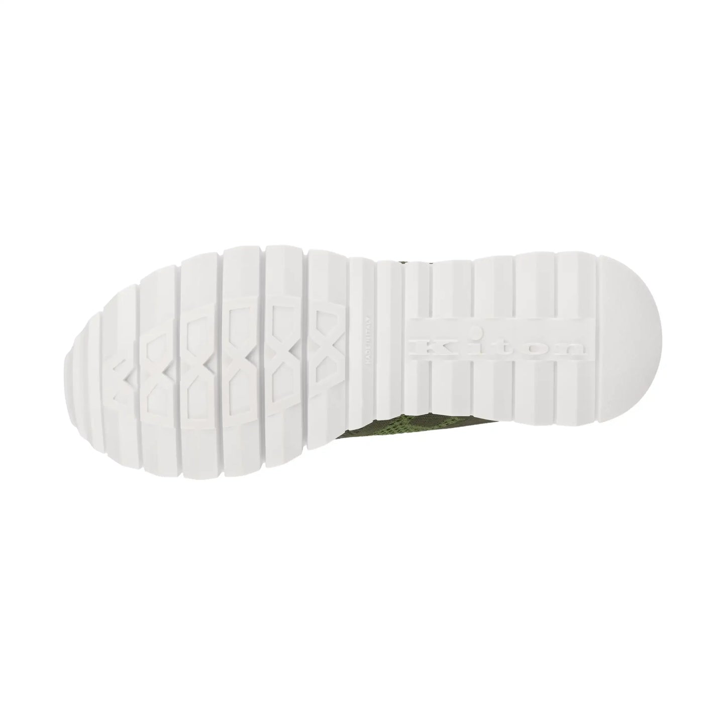 Logo Mesh Sneakers in Green