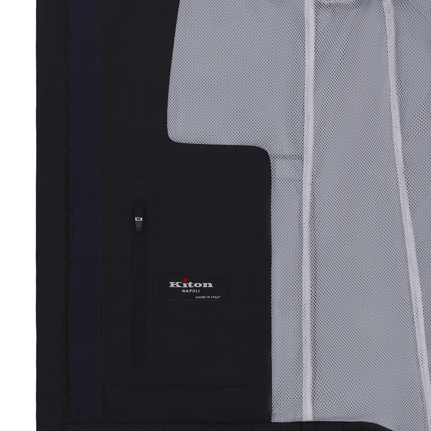 Kiton Wind Jacket in Dark Blue - SARTALE