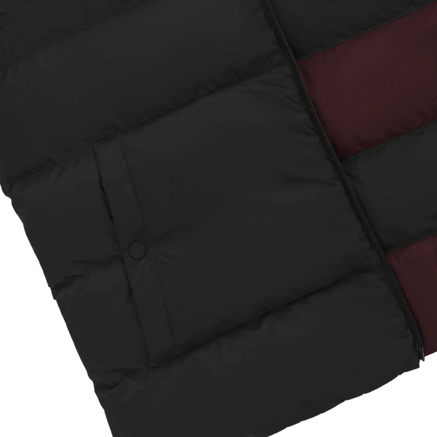Hooded Hybrid Coat in Brown