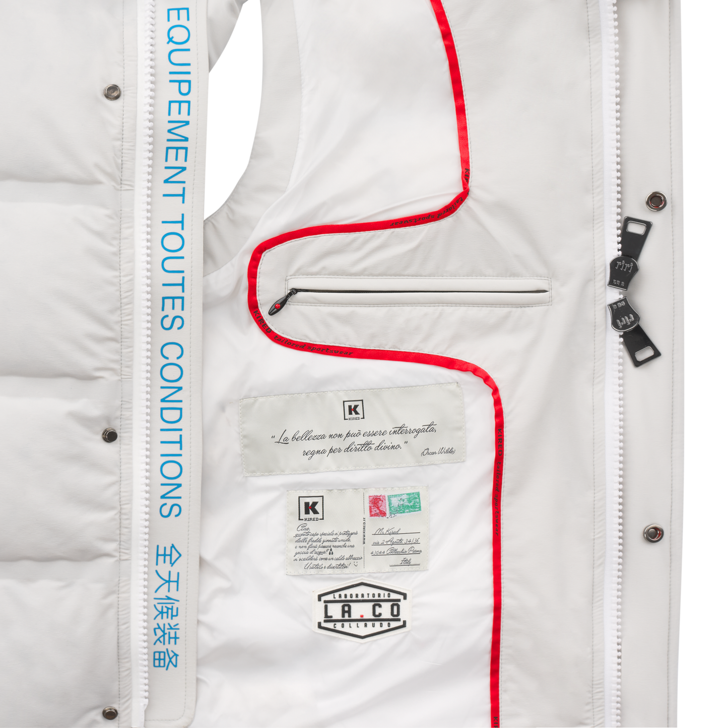 Kired Quilted Shell Hooded Down Vest - SARTALE