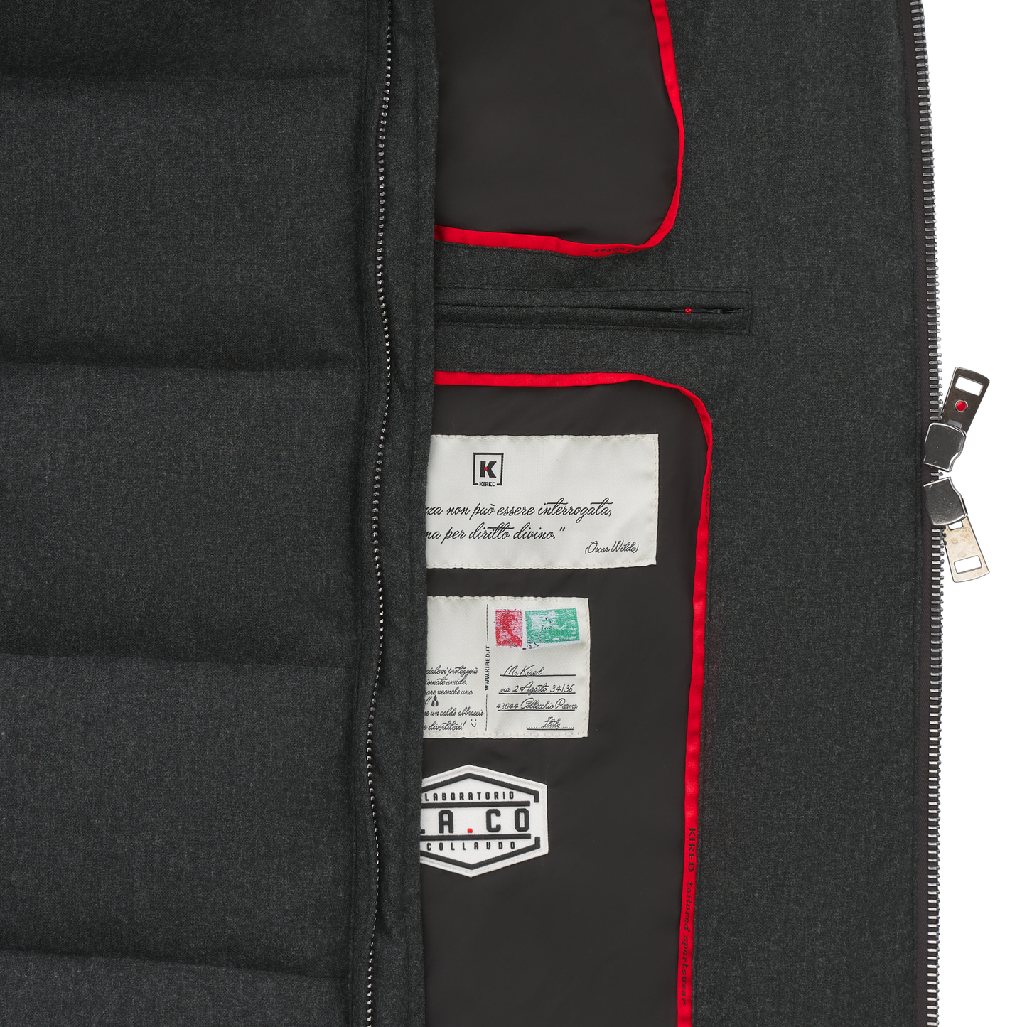 Kired Quilted Shell Wool and Silk-Blend Hooded Down Jacket - SARTALE