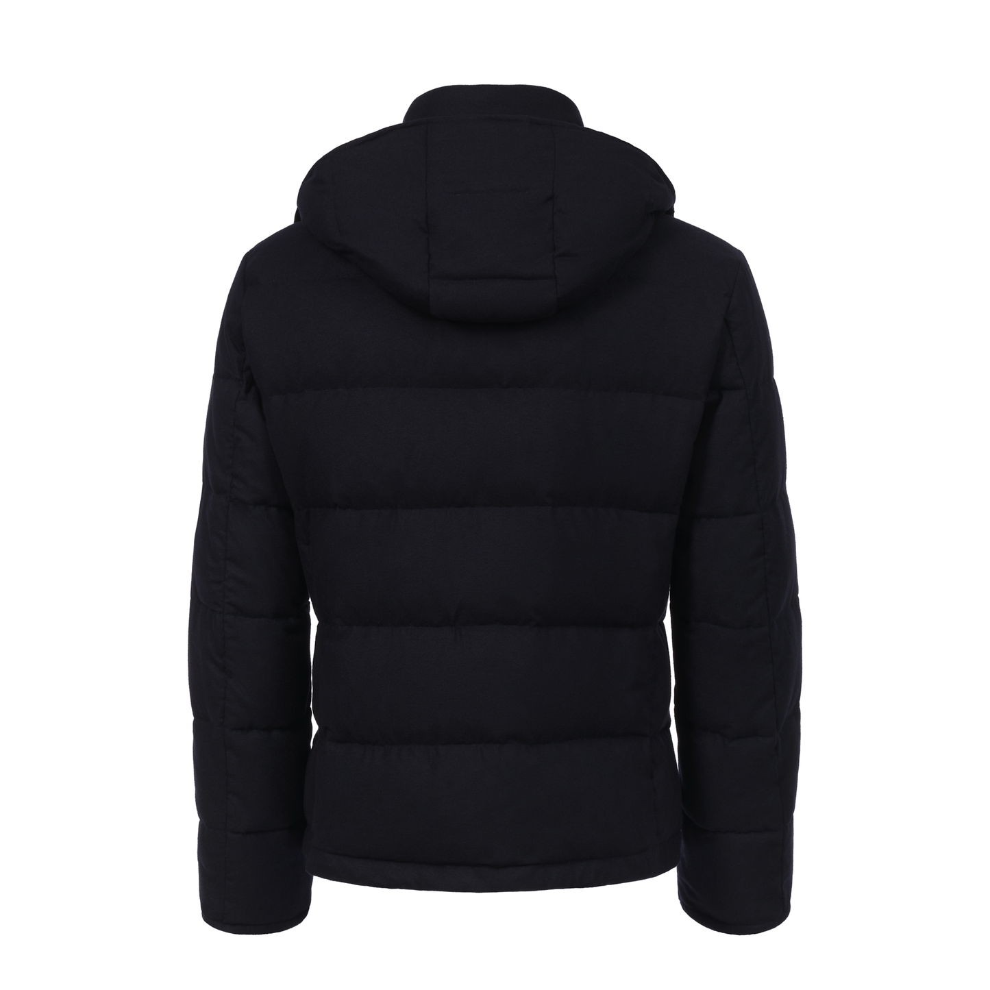 Kired Quilted Shell Wool and Silk-Blend Hooded Down Jacket - SARTALE