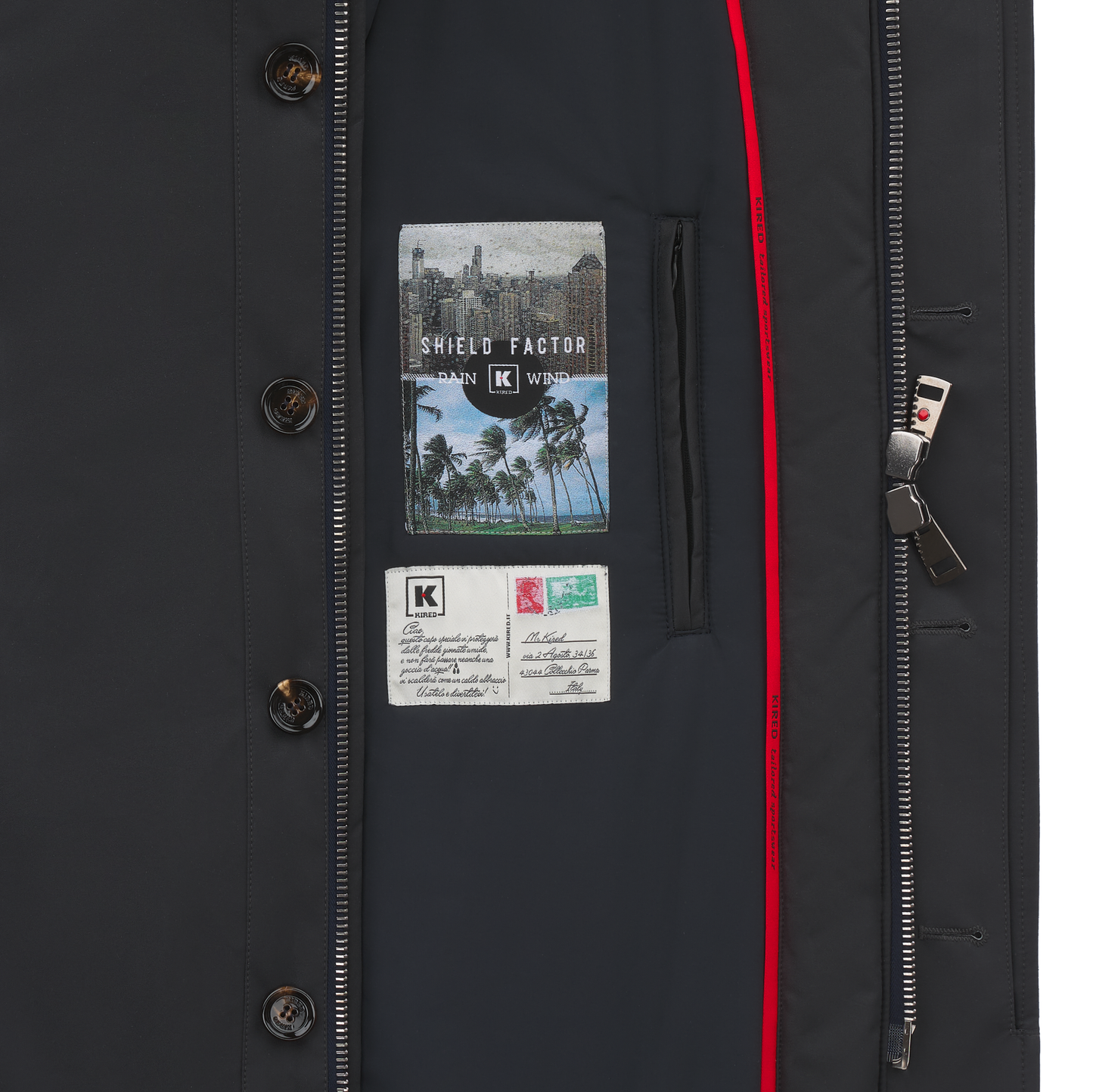 Kired Rain and Wind System Coat - SARTALE