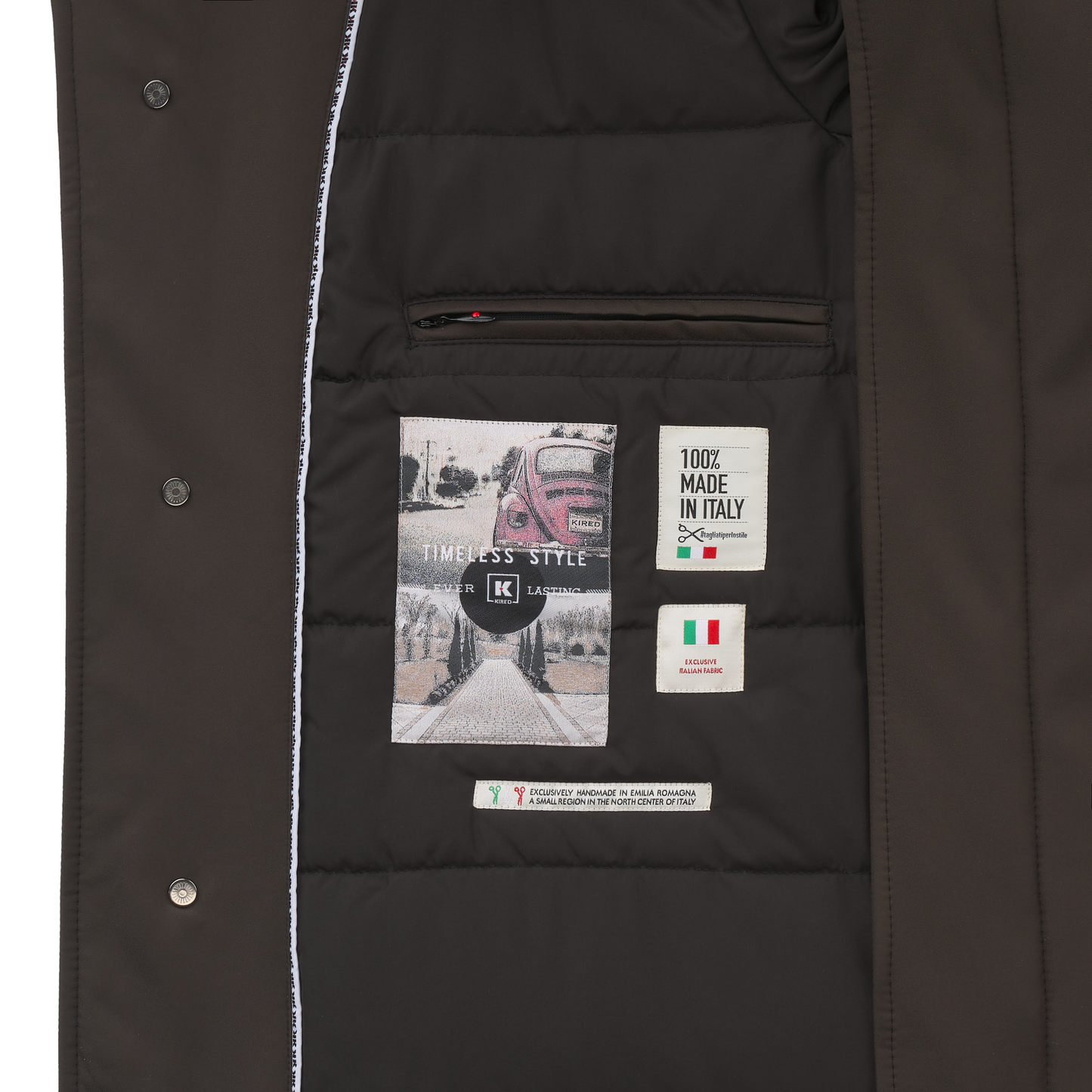Kired Hooded Mackintosh Jacket - SARTALE