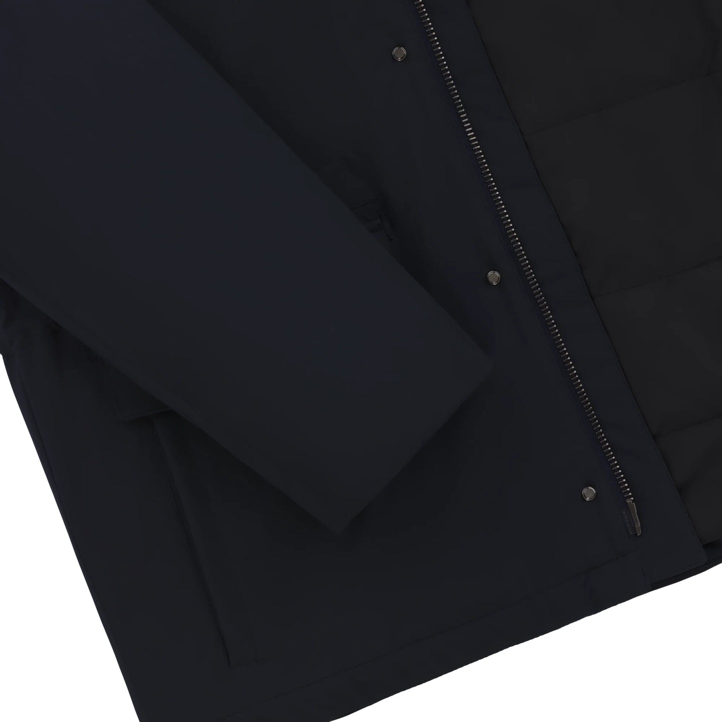 Hooded Field Jacket in Blue