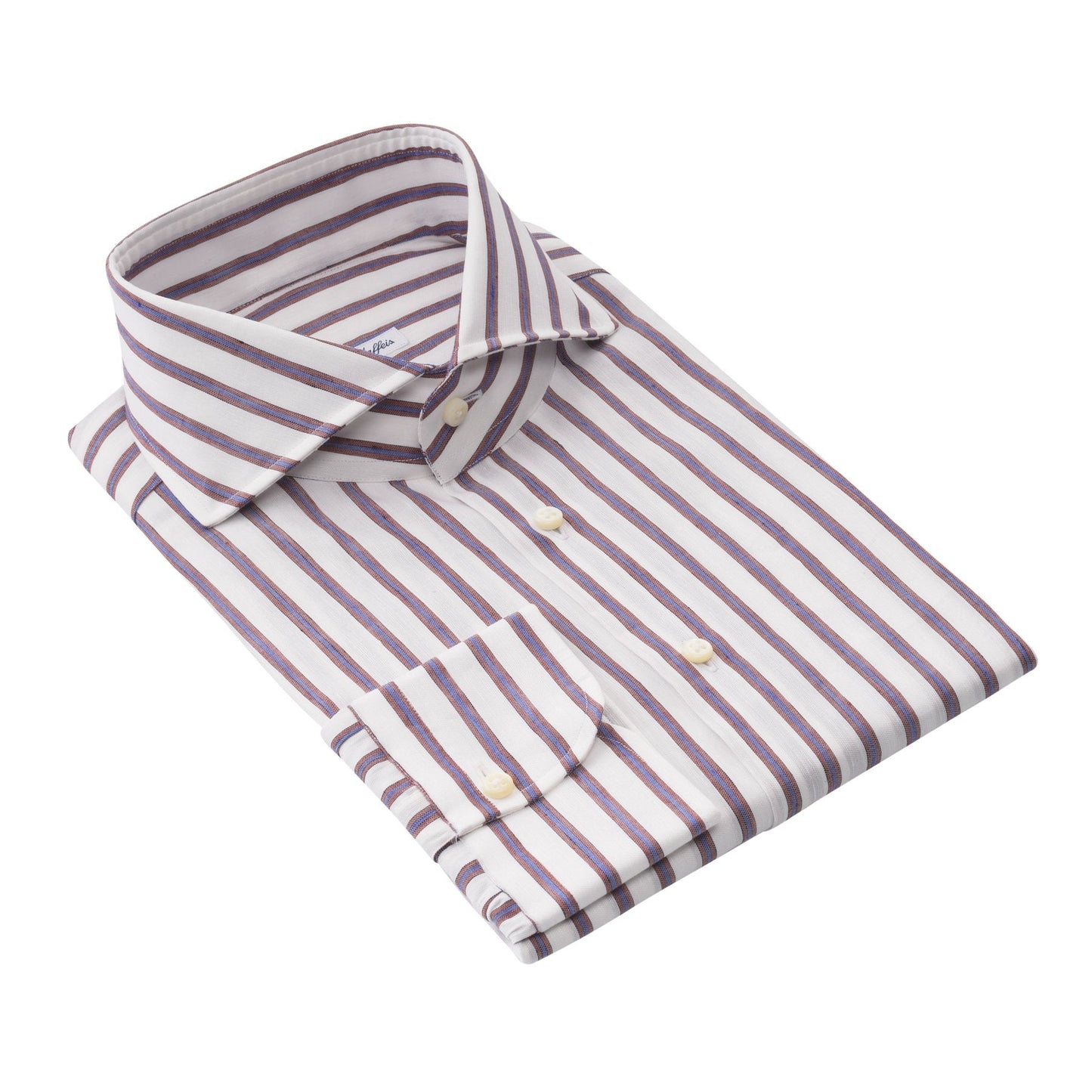 Emanuele Maffeis Multicolor Striped Linen Shirt - SARTALE