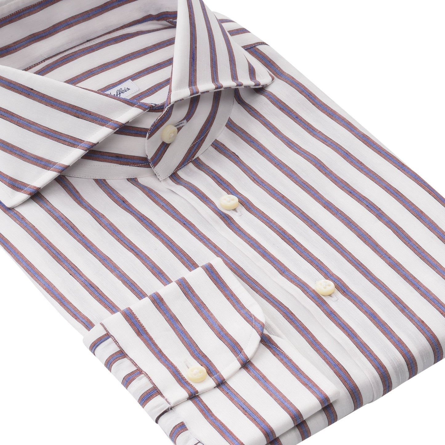Emanuele Maffeis Multicolor Striped Linen Shirt - SARTALE