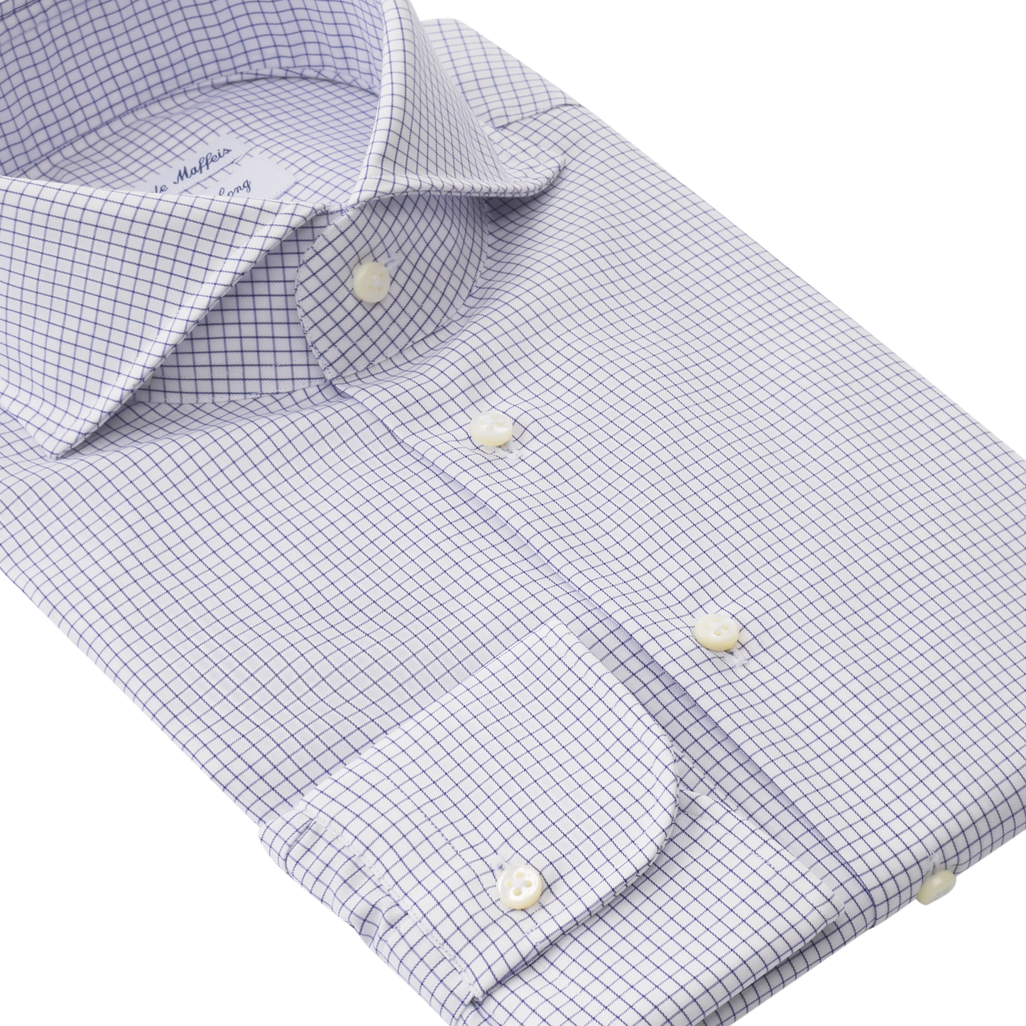 "All Day Long Collection" Checked Cotton Shirt