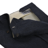 Rota Slim-Fit Wool and Cashmere-Blend Pleated Herringbone Trousers in Dark Blue - SARTALE