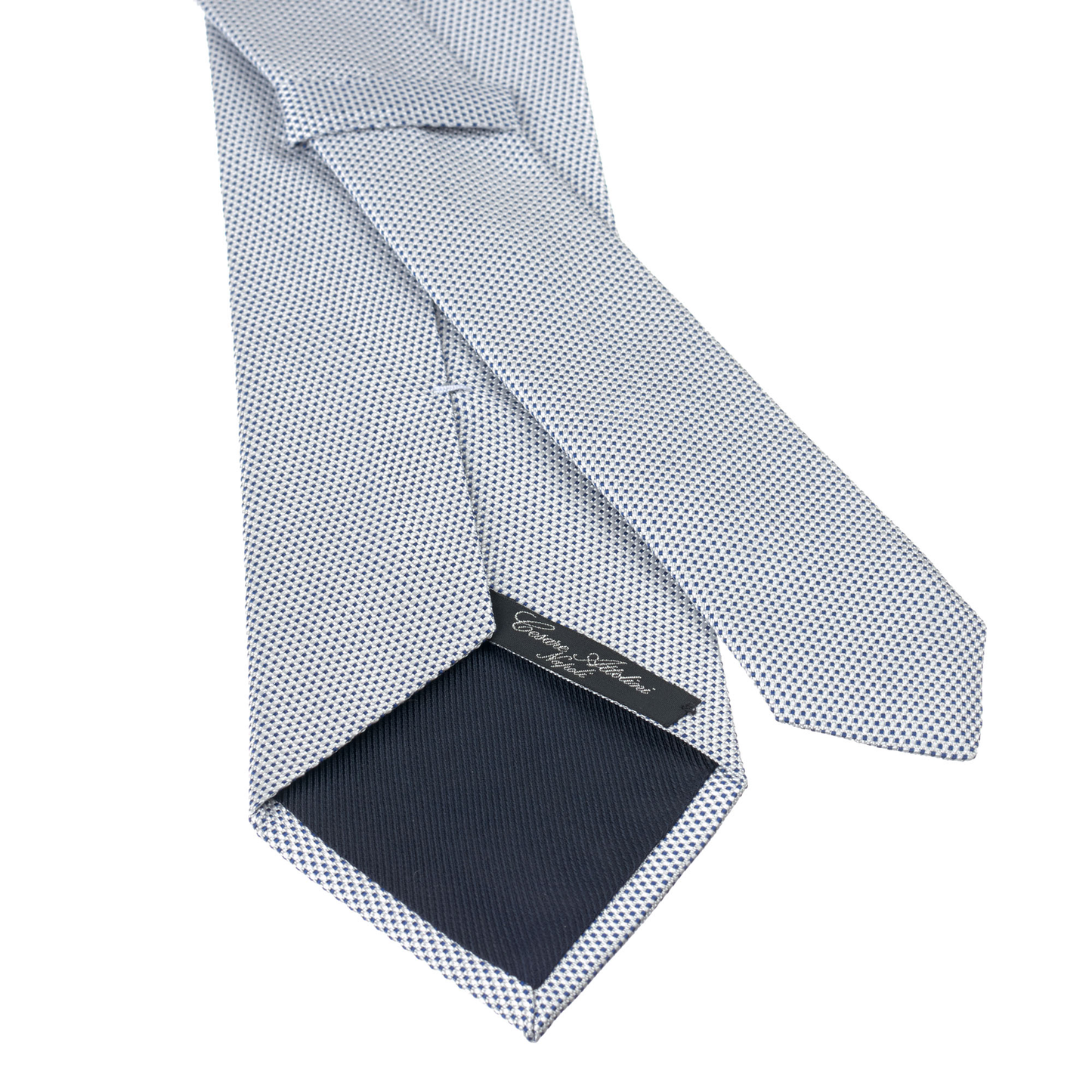 Herringbone Linen and Silk-Blend Tie
