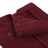 Rota Regular-Fit Cotton and Cashmere-Blend Pleated Trousers in Red - SARTALE