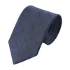 Jacquard Linen and Silk-Blend Tie with Design