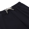 Hose aus Stretch-Baumwolle mit Kordelzug in Marineblau