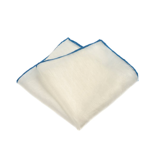 Finamore Cotton and Linen-Blend Pocket Square (2) - SARTALE