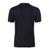 Crew-Neck Cotton T-Shirt in Dark Blue