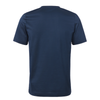 Crew-Neck Cotton T-Shirt in Blue