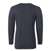 Cotton and Cashmere-Blend Long Sleeve T-Shirt in Blue