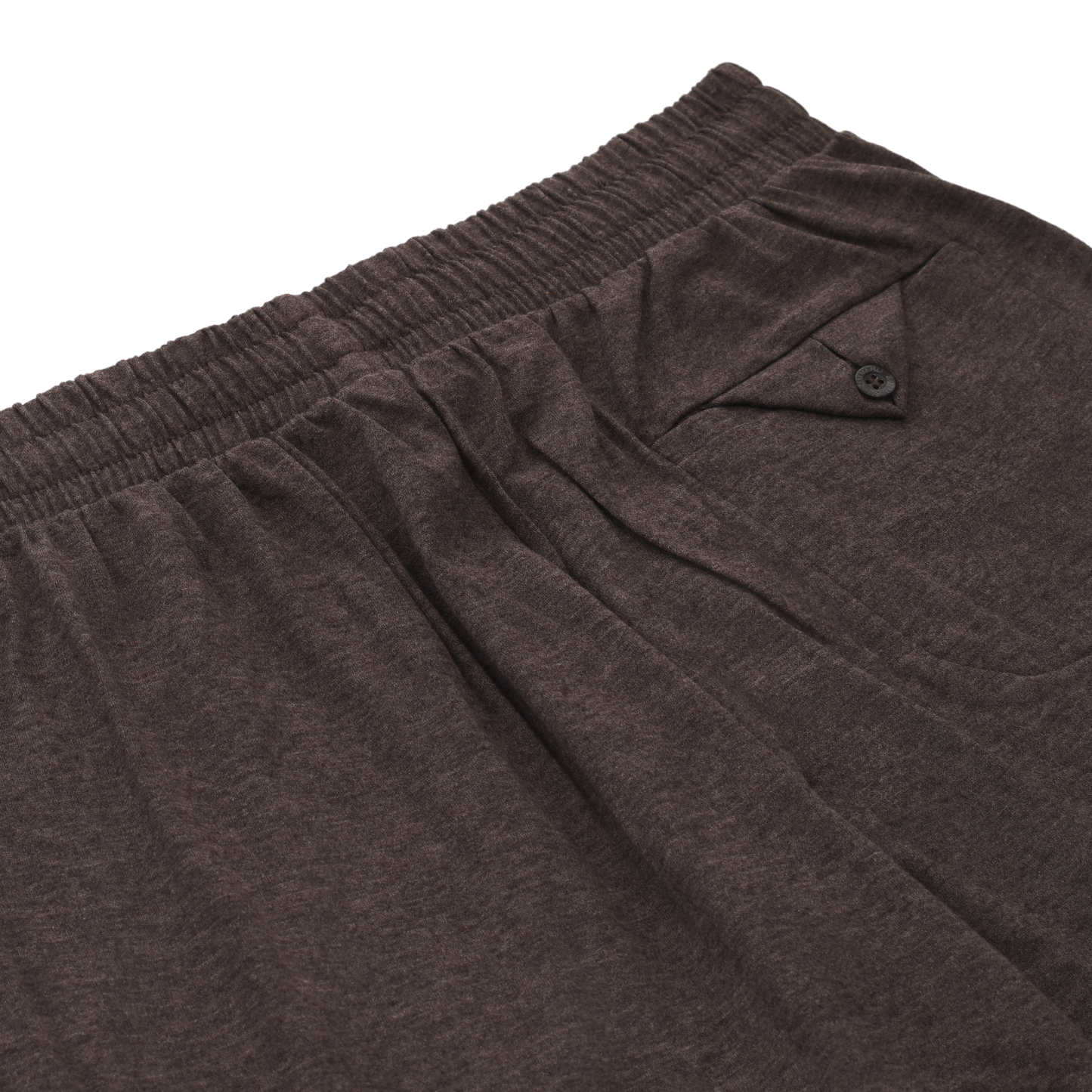 Stretch-Cotton and Cashmere-Blend Sweatpants in Toffee Brown