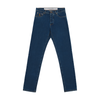 Slim-Fit Stretch-Cotton Jeans in Denim Blue