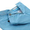 Regular-Fit Stretch-Cotton Trousers in Light Blu