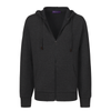 Cashmere-Cotton Blend Hooded Cardigan