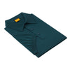 Svevo Slim-Fit Cotton Pine Green Polo Shirt - SARTALE