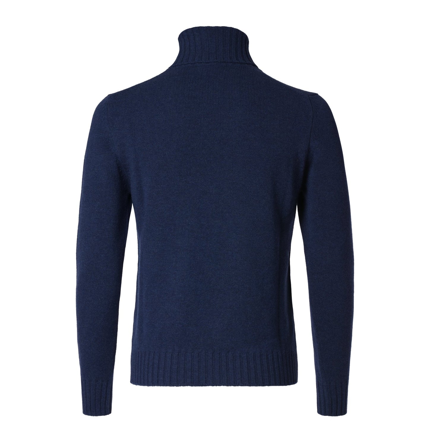 Piacenza Cashmere Turtleneck Cashmere Sweater in Blue - SARTALE