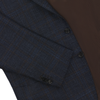 Cesare Attolini Single-Breasted Checked Wool, Silk and Cashmere-Blend Jacket in Dark Blue - SARTALE