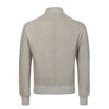 Cashmere Bomber in Light Grey