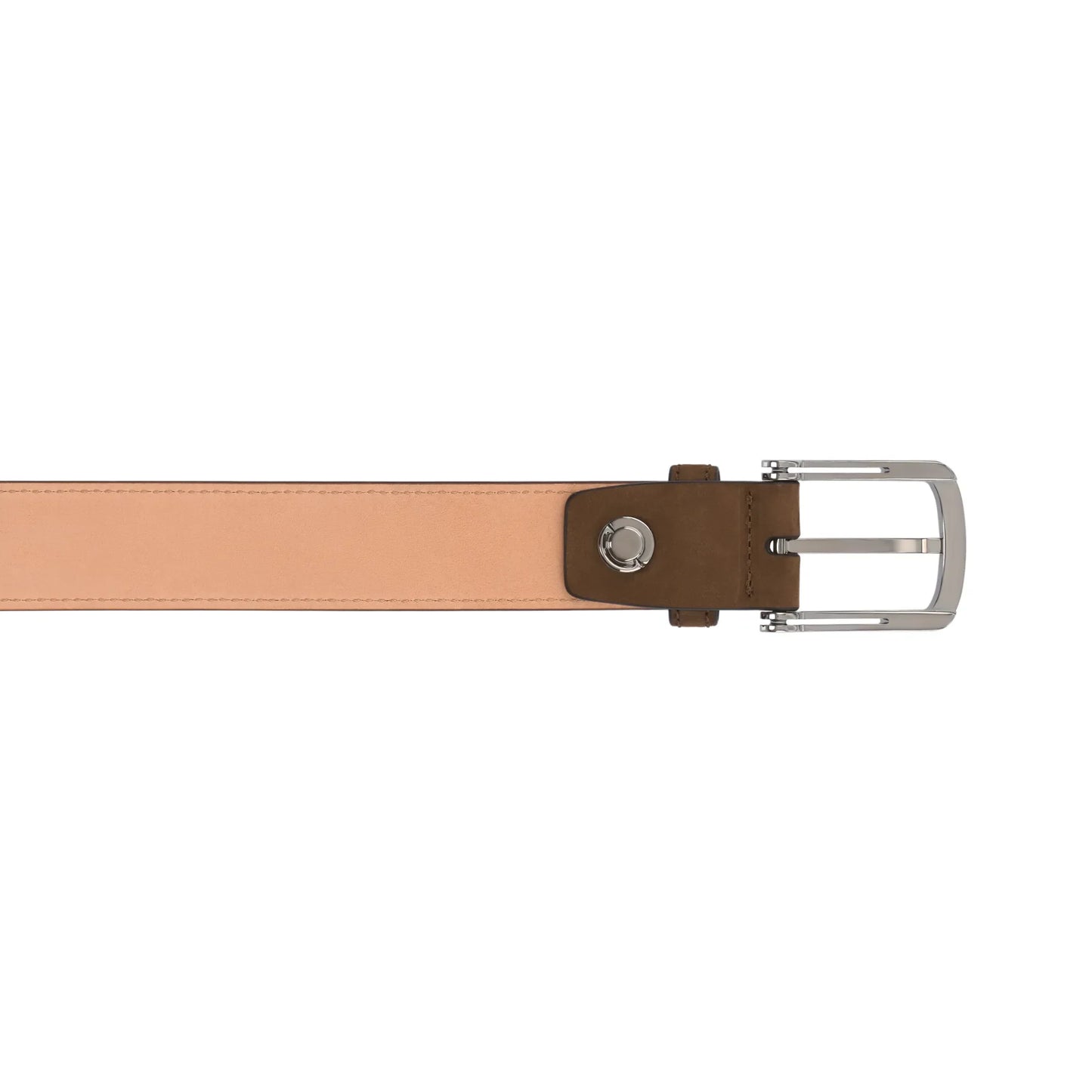 Calf Leather Belt in Brown
