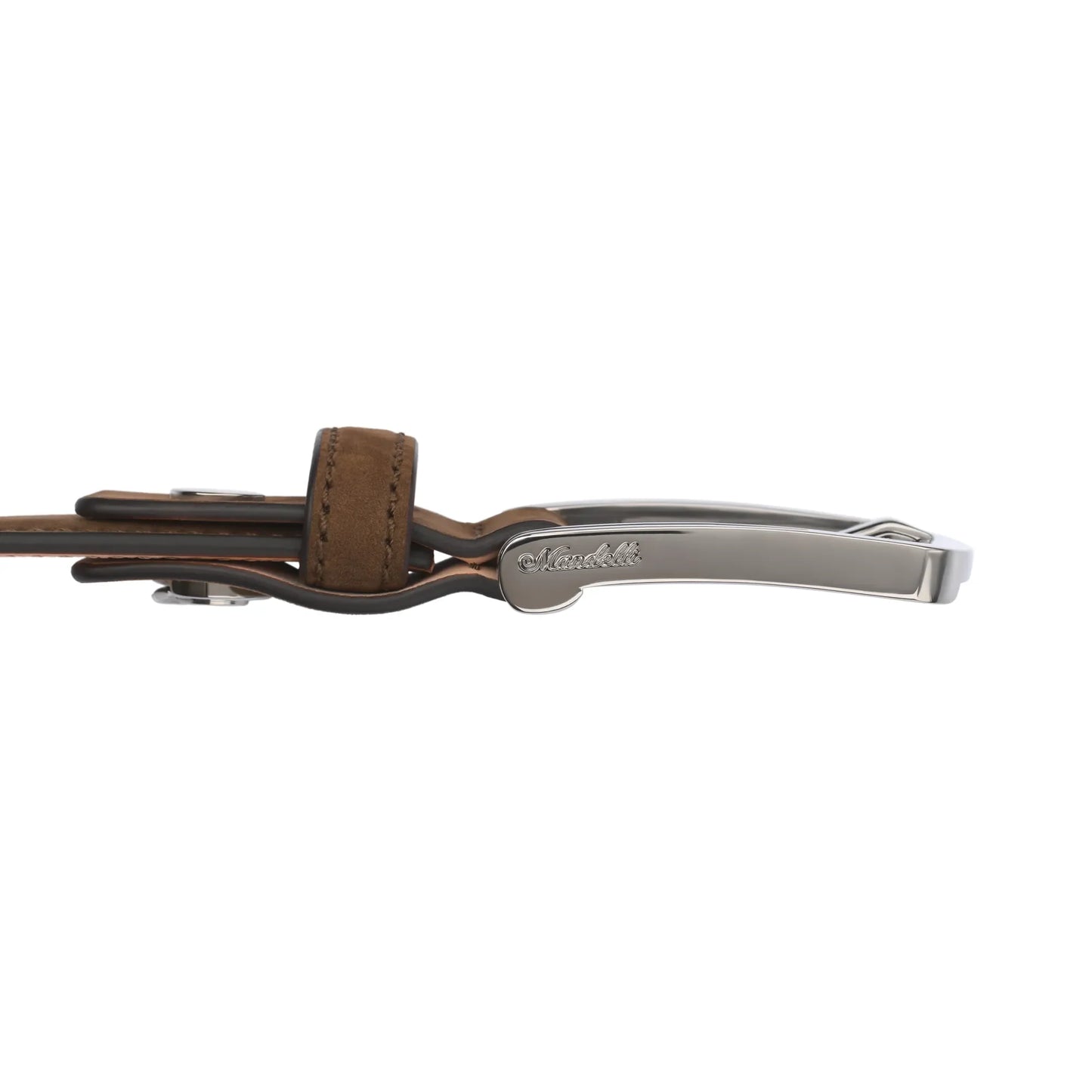 Calf Leather Belt in Brown