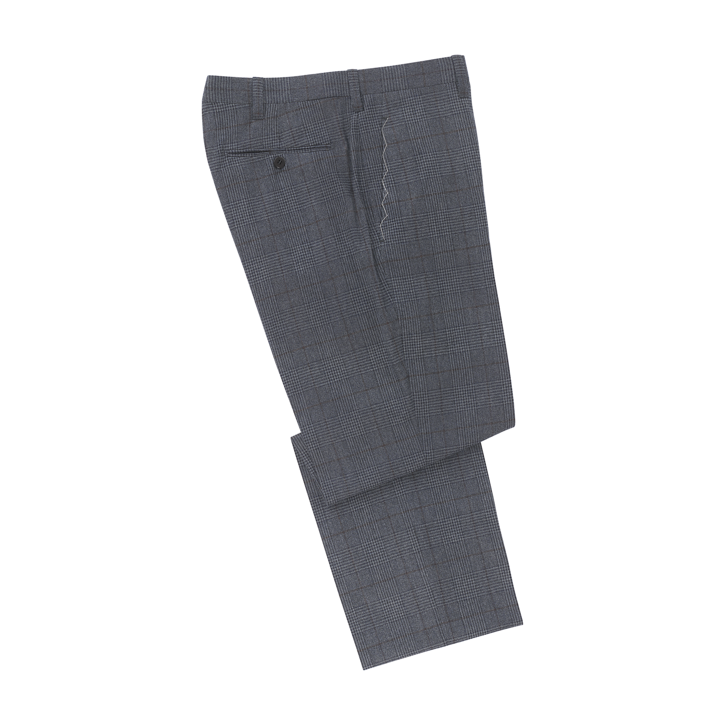 Cesare Attolini Single-Breasted Glencheck Wool and Cashmere-Blend Suit in Blue - SARTALE