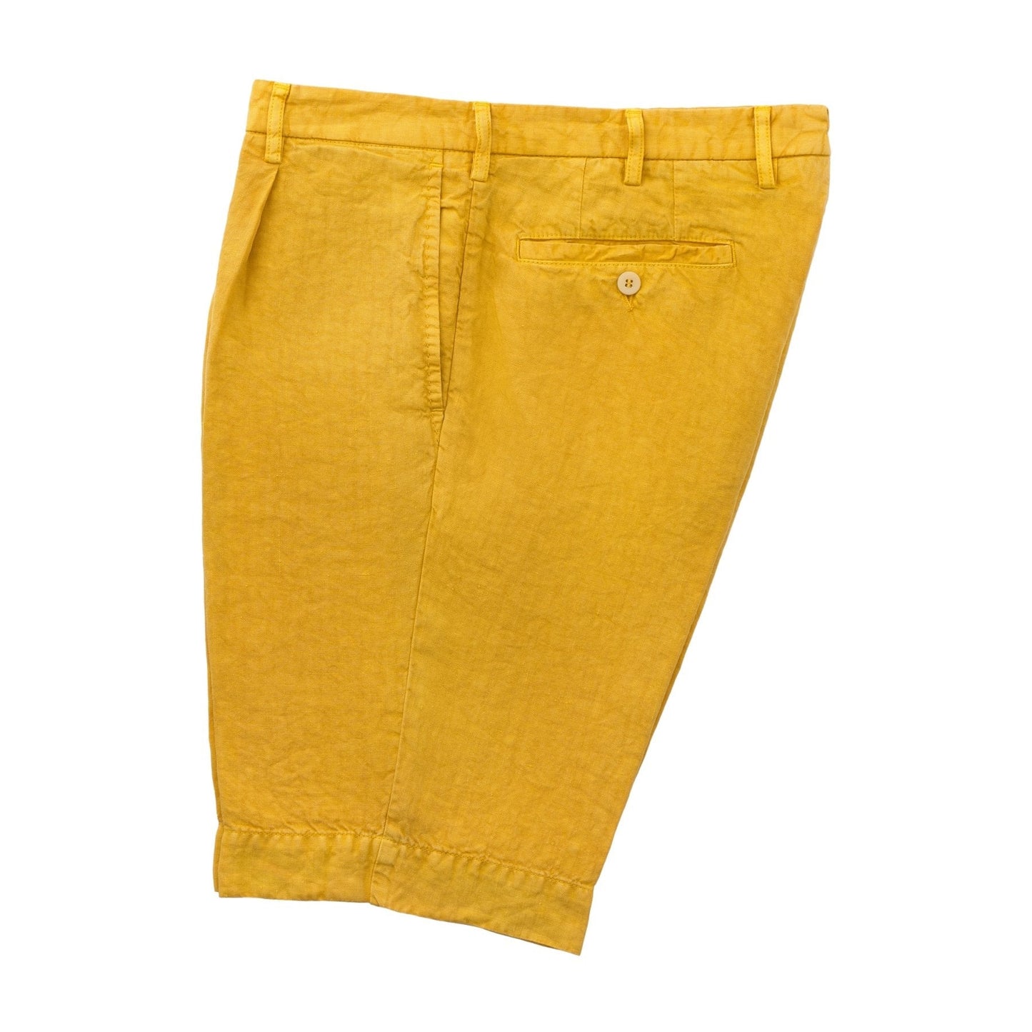 Rota Pleated Linen Bermuda Shorts - SARTALE