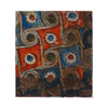 Bontoni Fringed Multicolor Printed Cashmere Scarf (8) - SARTALE