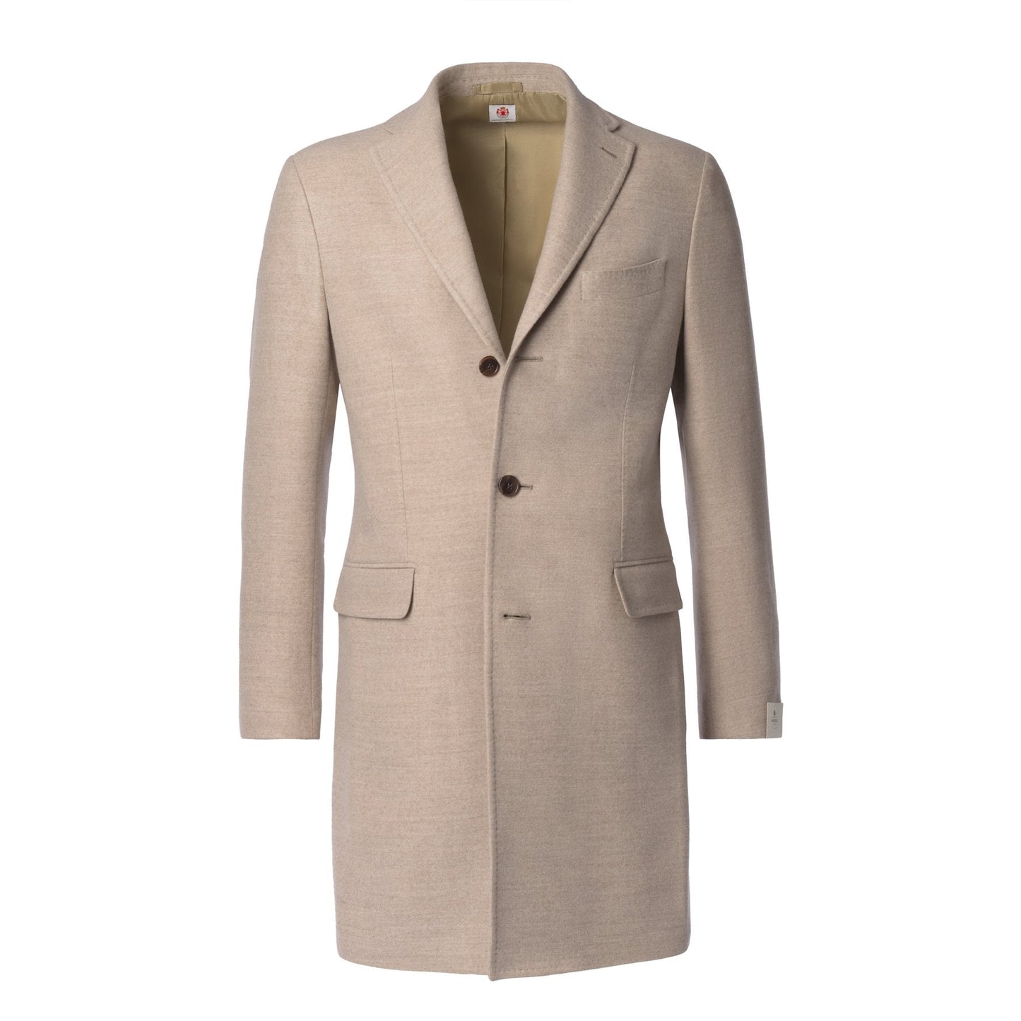 Luigi Borrelli Single-Breasted Virgin Wool Coat - SARTALE