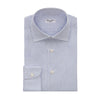 Cesare Attolini Striped Cotton Shirt in White and Light Blue - SARTALE