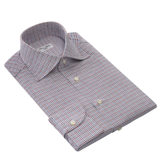 Cesare Attolini Multicolor Checked Cotton Shirt - SARTALE