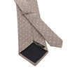 Polka-Dot Linen and Silk-Blend Tie