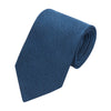 Jacquard-Silk Tie in Blue Melange