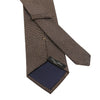 Jacquard-Silk Tie in Brown Melange