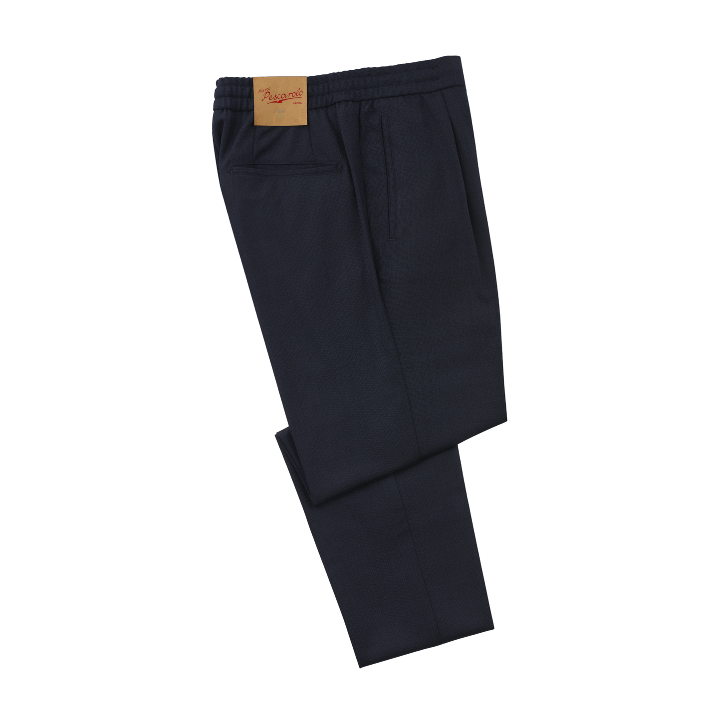 Marco Pescarolo Slim-Fit Virgin Wool Drawstring Puppytooth Trousers - SARTALE