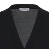 Cashmere Blend Cardigan in Dark Blue