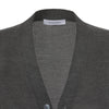 Cashmere Blend Sleveeless Gilet in Grey