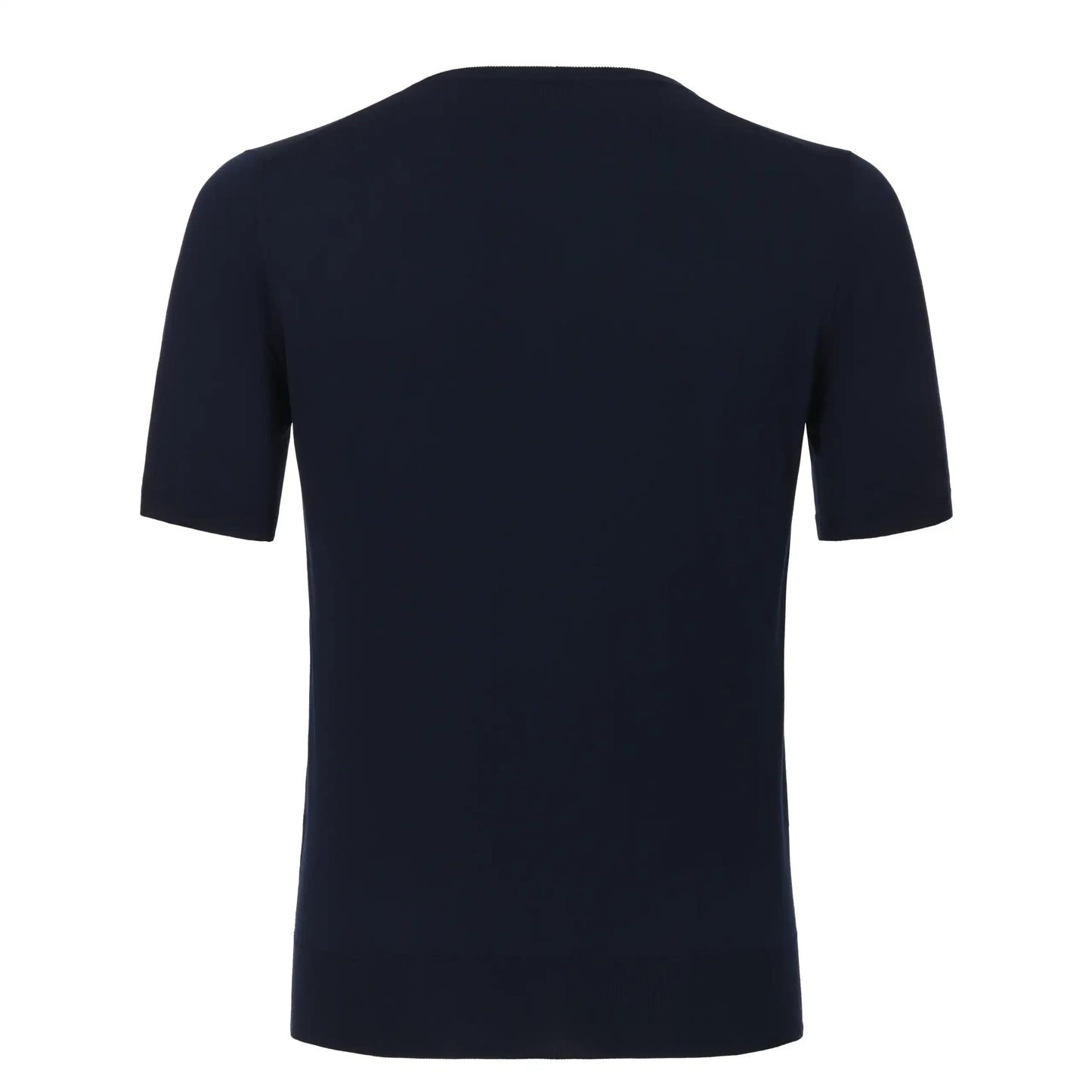 Cotton Dark Blue T-Shirt Sweater