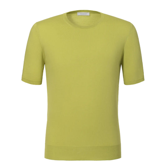 Cotton Lime Green T-Shirt Sweater