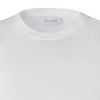 Cruciani Crew-Neck Stretch-Cotton T-Shirt in White - SARTALE