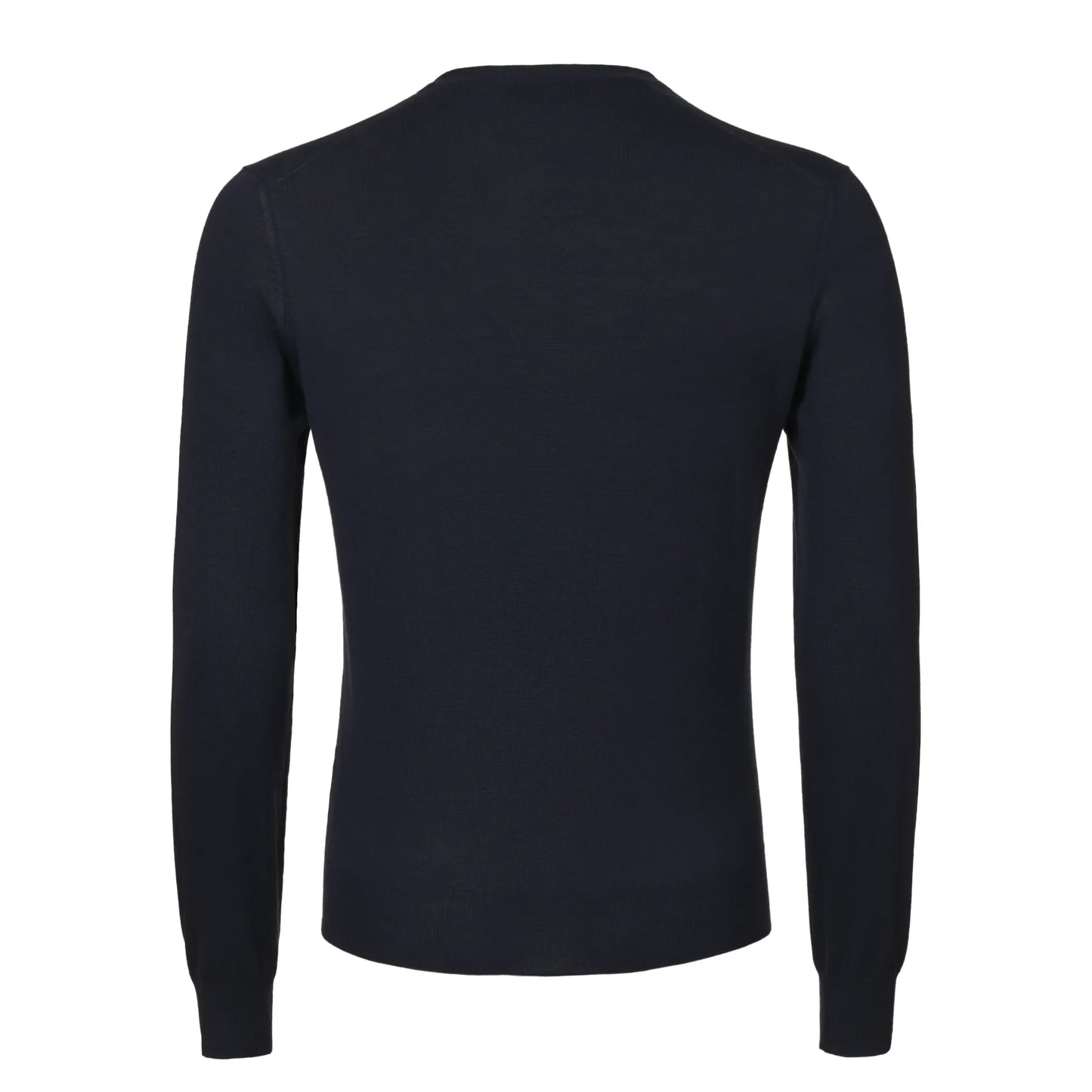 V-Neck Cashmere Sweater in Navy Blue