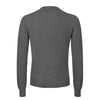 Crew-Neck Cashmere Sweater in Grey