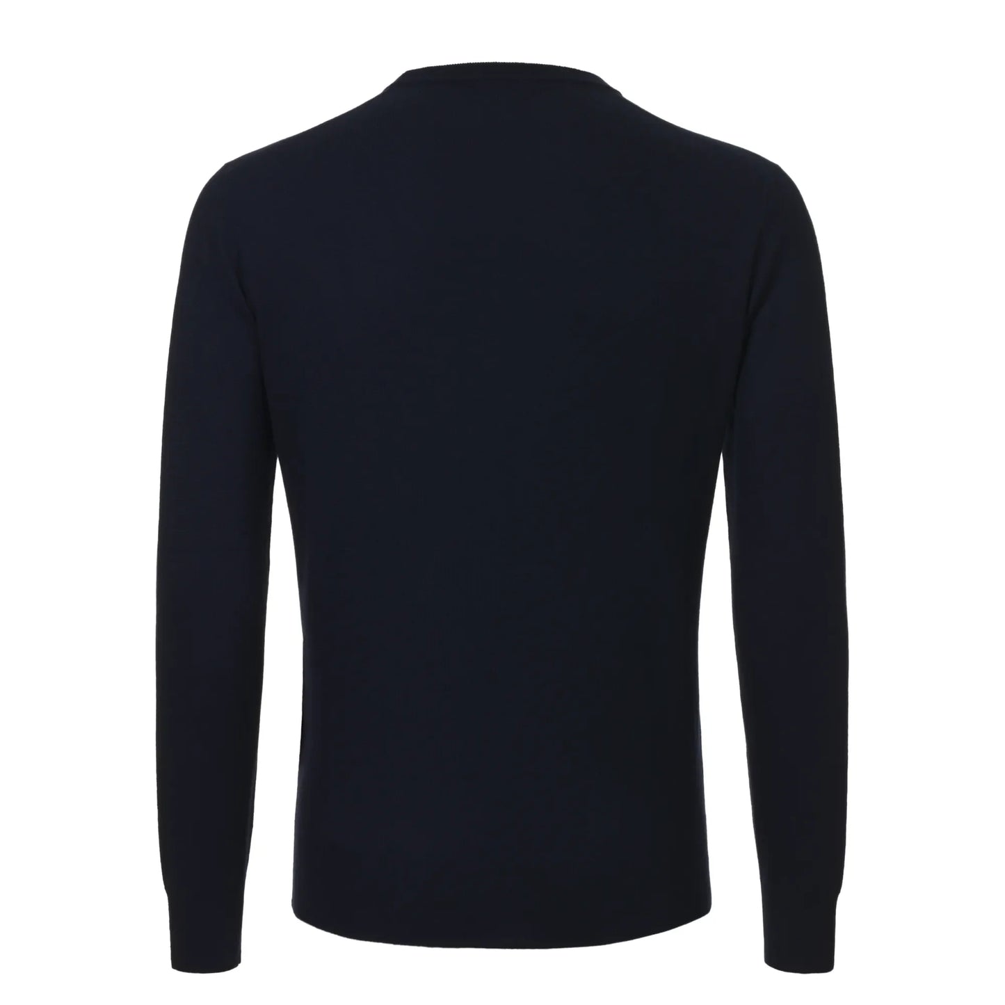 Crew-Neck Cashmere Sweater in Dark Blue